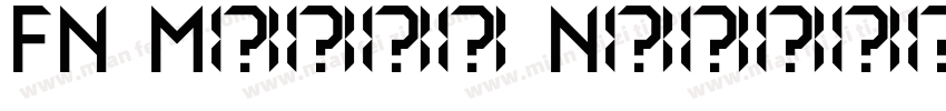 FN Mizan Netrokona Unicode Bold字体转换